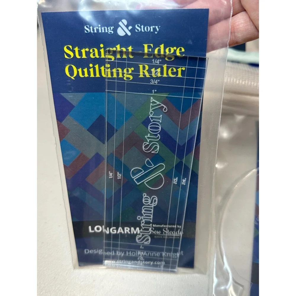 String & Story Quilting Rockstar Ruler Bundle Aurifil Thread Schmetz Needles